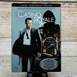 Casino‎ Royale [2006 DVD 2-Disc] Widescreen Edition Daniel Craig James Bond 007